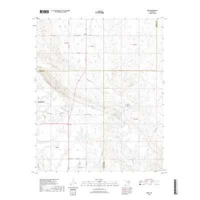 2018 Map of Nebo, 2018 Print