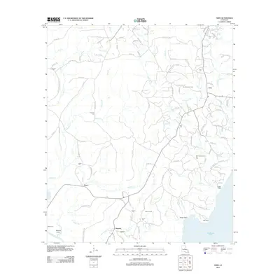 2012 Map of Nebo, 2012 Print