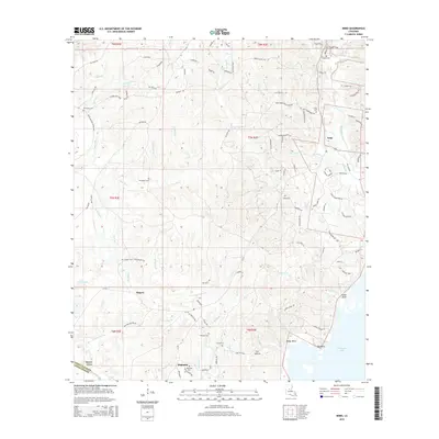 2015 Map of Nebo, 2015 Print