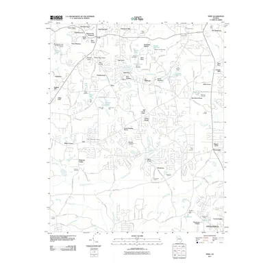 2011 Map of Nebo, 2011 Print