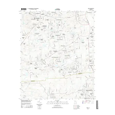 2014 Map of Nebo, 2014 Print