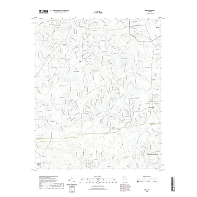 2020 Map of Nebo, 2020 Print