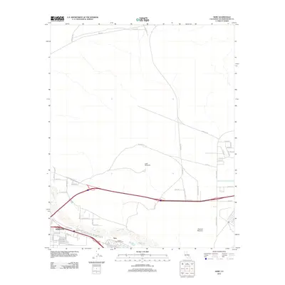 2012 Map of Nebo, 2012 Print
