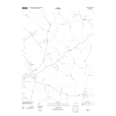 2013 Map of Nebo, 2013 Print