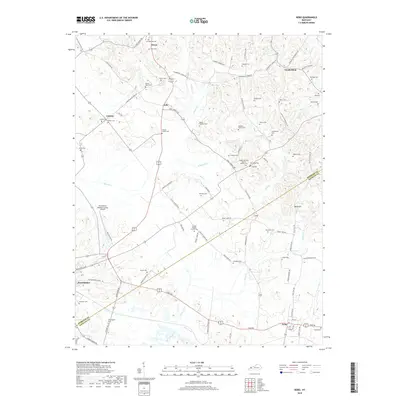 2019 Map of Nebo, 2019 Print