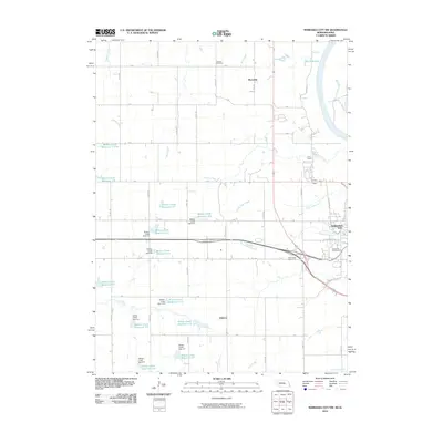 2010 Map of Nebraska City NW, 2010 Print