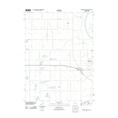 2011 Map of Nebraska City NW, 2011 Print
