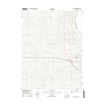 2014 Map of Nebraska City NW, 2014 Print