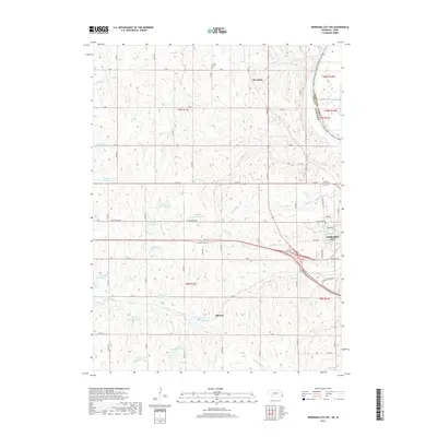 2017 Map of Nebraska City NW, 2017 Print