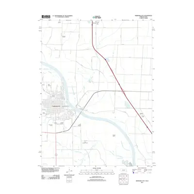 2011 Map of Nebraska City, 2011 Print