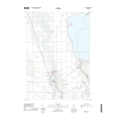 2018 Map of Necedah, 2018 Print