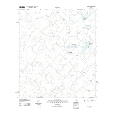 2010 Map of Nechanitz, 2010 Print