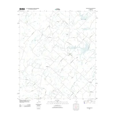 2013 Map of Nechanitz, 2013 Print