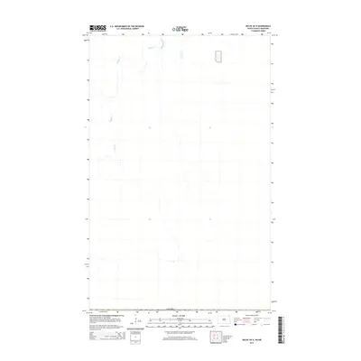 2014 Map of Neche OE N, 2014 Print