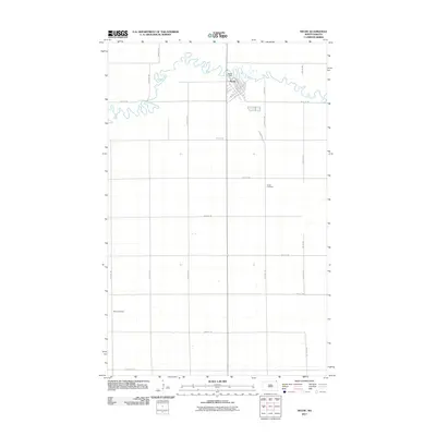 2011 Map of Neche, 2011 Print