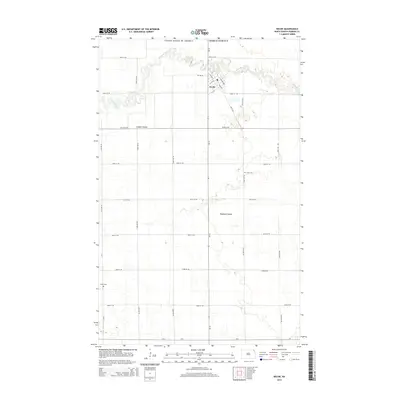 2014 Map of Neche, 2014 Print