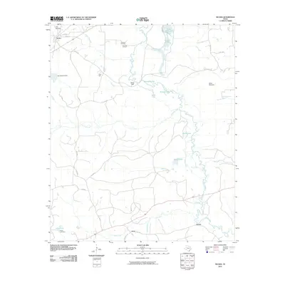 2010 Map of Neches, 2010 Print
