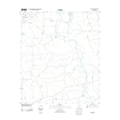 2013 Map of Neches, 2013 Print