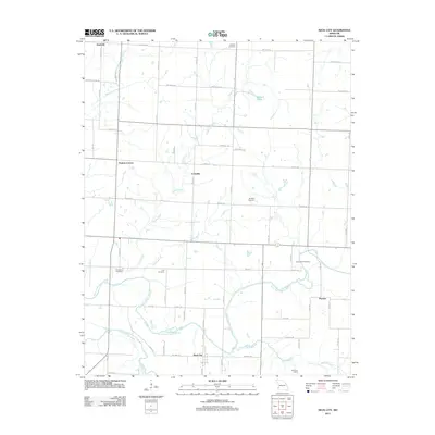 2011 Map of Neck City, 2011 Print