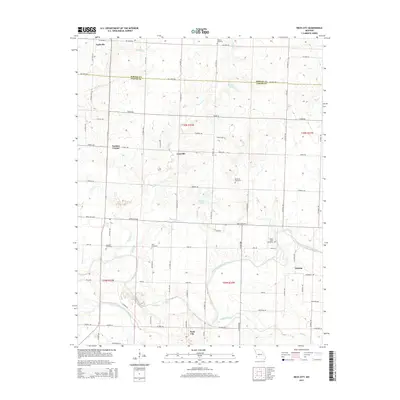 2015 Map of Neck City, 2015 Print