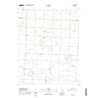 2017 Map of Neck City, 2017 Print