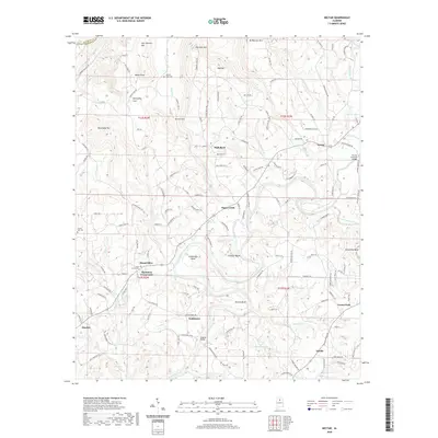 2020 Map of Nectar, 2020 Print