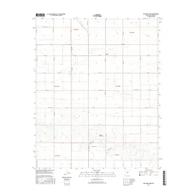 2017 Map of Ned Houk Park, 2017 Print