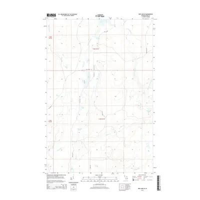 2014 Map of Ned Lake SE, 2014 Print