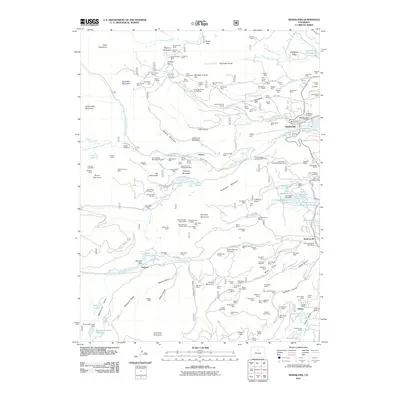 2011 Map of Nederland, 2011 Print