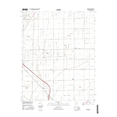 2017 Map of Needham, 2017 Print