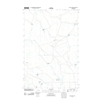 2011 Map of Needle Butte, 2011 Print