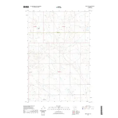 2020 Map of Needle Butte, 2020 Print