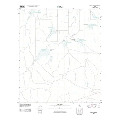 2010 Map of Needle Creek, 2010 Print