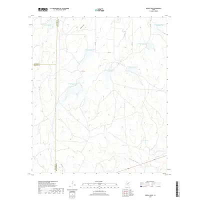 2019 Map of Needle Creek, 2019 Print