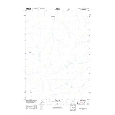 2012 Map of Needle Mountain, 2012 Print