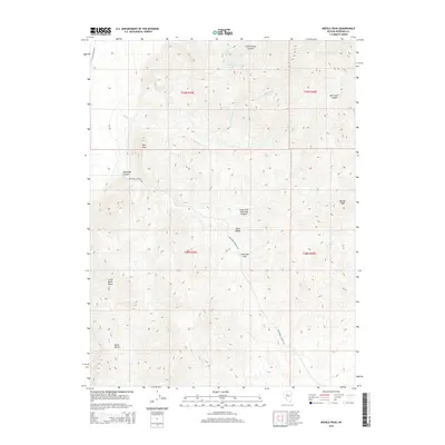 2014 Map of Needle Peak, 2014 Print