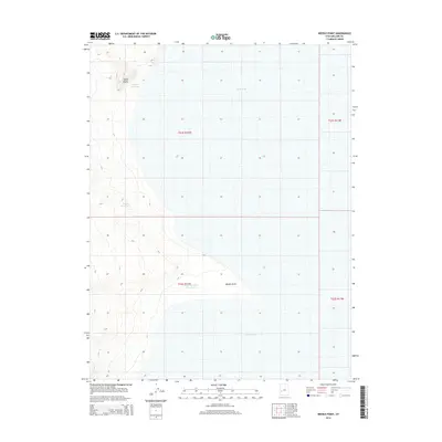 2014 Map of Needle Point, 2014 Print