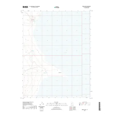 2020 Map of Needle Point, 2020 Print
