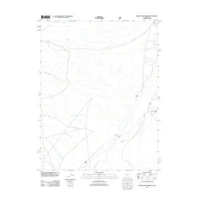 2012 Map of Needle Point Spring, 2012 Print