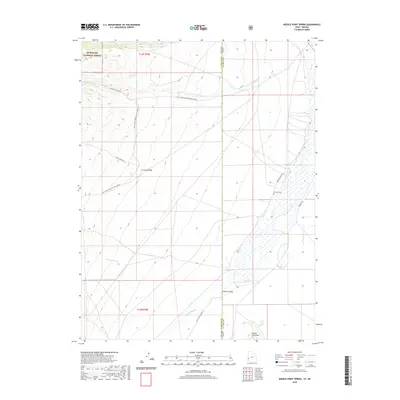 2020 Map of Needle Point Spring, 2020 Print