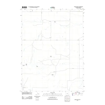 2012 Map of Needle Rock, 2012 Print