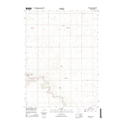 2015 Map of Needle Rock, 2015 Print