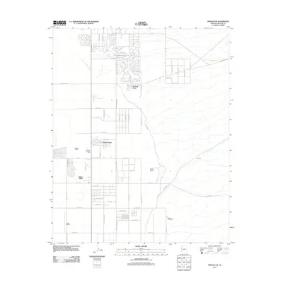 2011 Map of Needles NE, 2011 Print