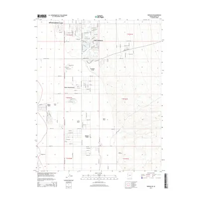 2014 Map of Needles NE, 2014 Print