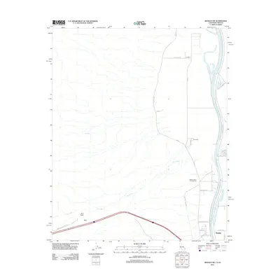 2012 Map of Needles NW, 2012 Print