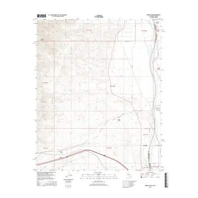 2015 Map of Needles NW, 2015 Print