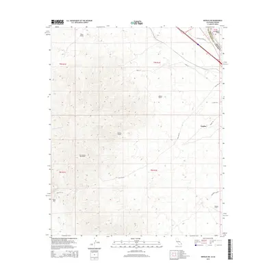 2015 Map of Needles SW, 2015 Print