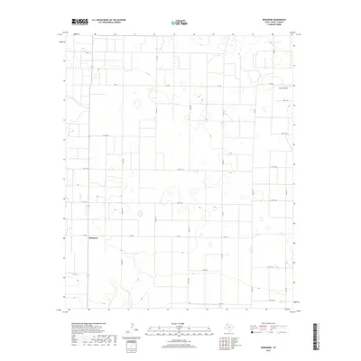 2019 Map of Needmore, 2019 Print