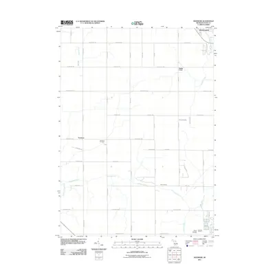 2011 Map of Needmore, 2011 Print