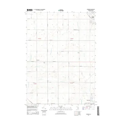 2014 Map of Needmore, 2014 Print